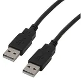 Cable USB 2.0 A/A Male vers Male 2M