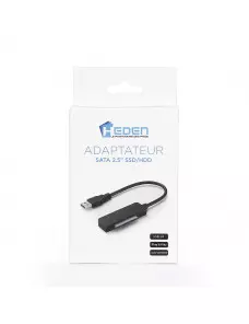 Adaptateur Heden ADP25SATAU3 USB 3.0 vers SATA Disque Dur 2.5 ADUSB-HE-ADP25SATA - 2