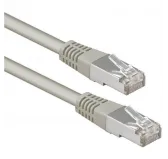 Cable Réseaux RJ45 5m Droit Cat6A S/FTP Blindé Gris