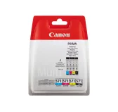 Cartouche Canon CLI 571 C/M/Y/BK Pack 3 Couleurs + 1 Noir