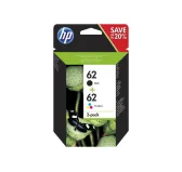 Pack Cartouche HP 62 Noir+Couleur N9J71AE