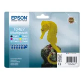 Cartouche Epson T0487 Multipack 1 x Noir et 5 Couleurs