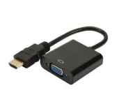 Adaptateur HDMI Male vers VGA Femelle Actif Alim Micro USB