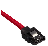 2x Câbles Corsair gainé Premium SATA 6Gbps 60 cm Rouge