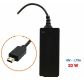 Chargeur PC Portable Asus 19V 1,75A 33W Connecteur 6P Square Tip 