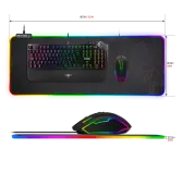 Tapis Spirit Of Gamer Skull RGB Gaming Mouse Pad XXL 800x300x3mm