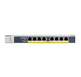 Switch RJ45 Netgear GS108PP-100EUS 10/100/1000 Mbps 8 Ports PoE+