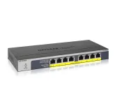 Switch RJ45 Netgear GS108PP-100EUS 10/100/1000 Mbps 8 Ports PoE+