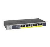 Switch RJ45 Netgear GS108PP-100EUS 10/100/1000 Mbps 8 Ports PoE+