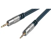 Cable Audio Jack 3.5mm Male/Male 5m Qualité Pro