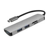 HUB Heden HUBUSBCLEC3USB USB Type-C 3.1 vers USB 3.0 Lecteur de Carte