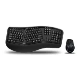 Pack Clavier Souris ADESSO Ergonomique Sans Fil