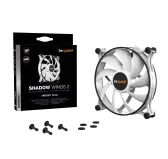 Ventilateur Be Quiet Shadow Wings 2 PWM Blanc 140 mm