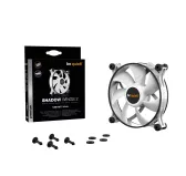 Ventilateur Be Quiet Shadow Wings 2 PWM Blanc 120 mm