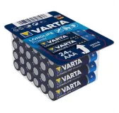 Pack 24 Piles VARTA Pile alcaline LONGLIFE Power AAA (LR03) 1.5V