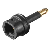 Adaptateur Audio Optique LogiLink Toslink vers Jack 3.5mm Male