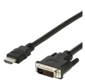 Cable DVI-D 24+1 vers HDMI M/M 1M