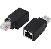 Raccord RJ45 Femelle / Male Droit vers Croisé C5e