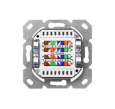 Prise RJ45 Cat6e Blindé Boitier en saillie 2xPrise Digitus DN-9006-N