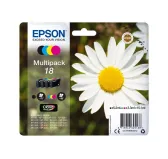 Cartouche Epson T1806 Noir + 3 Couleurs XP-102/212/215/30/305/312/315