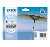 Cartouche Epson T0445 1 x Noir et 3 Couleurs