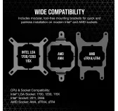 WaterCooling Corsair iCUE H100i ELITE LCD 240mm