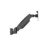 Bras pour Ecran 13" à 27" pour rail de fixation Slatwall KIMEX