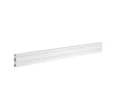 Rail de fixation de bureau Slatwall KIMEX 120cm Blanc