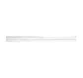 Rail de fixation de bureau Slatwall KIMEX 120cm Blanc