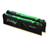 DDR4 Kingston FURY Beast RGB Kit 16Go 2x8Go 3200Mhz CL16