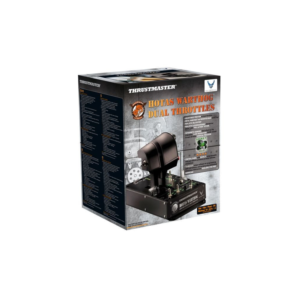 THRUSTMASTER Manette Des Gaz Thrustmaster Hotas Warthog Dual Throttle Hardware Informatique