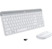 Clavier Souris Logitech MK470 White Wireless