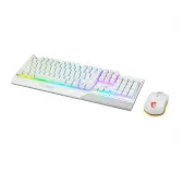 Pack Clavier Souris MSI Vigor GK30 Gaming COMBO Blanc RGB