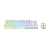 Pack Clavier Souris MSI Vigor GK30 Gaming COMBO Blanc RGB