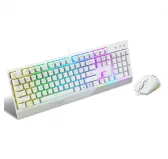 Pack Clavier Souris MSI Vigor GK30 Gaming COMBO Blanc RGB