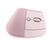 Souris Logitech Lift Ergonomique Verticale Rose