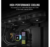 Ventilateur Corsair AF140 ELITE PWM 140 mm Noir