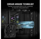 Ventilateur Corsair AF140 ELITE PWM 140 mm Noir