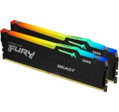 DDR5 Kingston FURY Beast RGB Kit 64Go 2x32Go 5600Mhz CL40