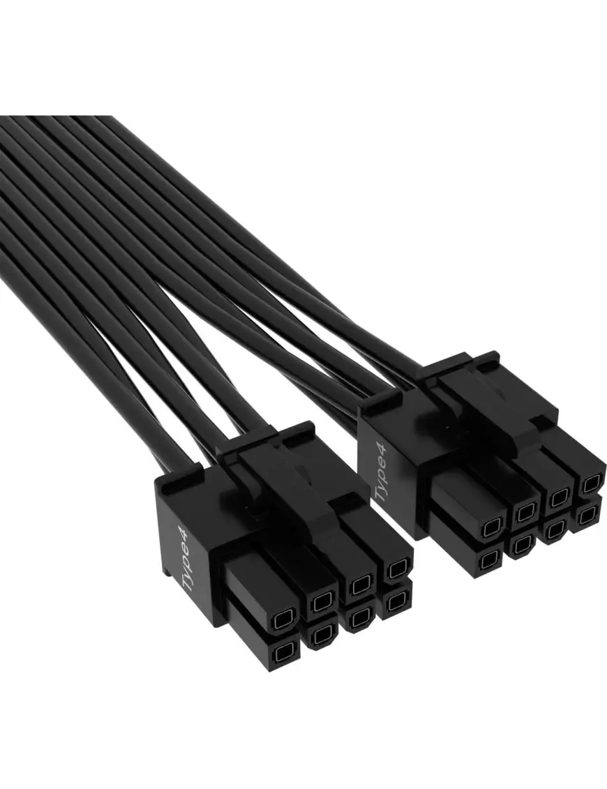 Câble d'alimentation Corsair 600W PCIe 5.0 12VHPWR Type 4