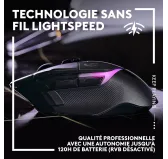 Souris Logitech G G502X Plus LightSpeed Gaming Noir