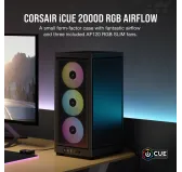 Boitier Corsair iCUE 2000D RGB Airflow Mini-ITX Noir