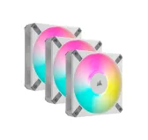 Ventilateur Corsair iCUE AF120 RGB ELITE Blanc Triple Pack 120 mm