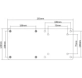 Support VESA pour Intel NUC ICY BOX IB-MSA103-VM