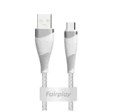 Cable USB vers Type-C 3A Fairplay 2M TORILIS câble tressé