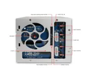 Rack 3 baie 5.25 ICY DOCK MB454SPF-B pour 4x DD 3.5 SATA Hot Swap