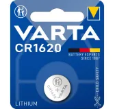 Pile Bouton CR1620 3,0 Volt VARTA PRO Lithium 60 mAh