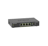 Switch RJ45 Netgear GS305EP-100PES Gigabit 5 Ports dont 4 PoE+