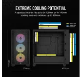 Boitier Corsair iCUE 3000D RGB Airflow Noir