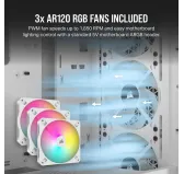 Boitier Corsair iCUE 3000D RGB Airflow Blanc